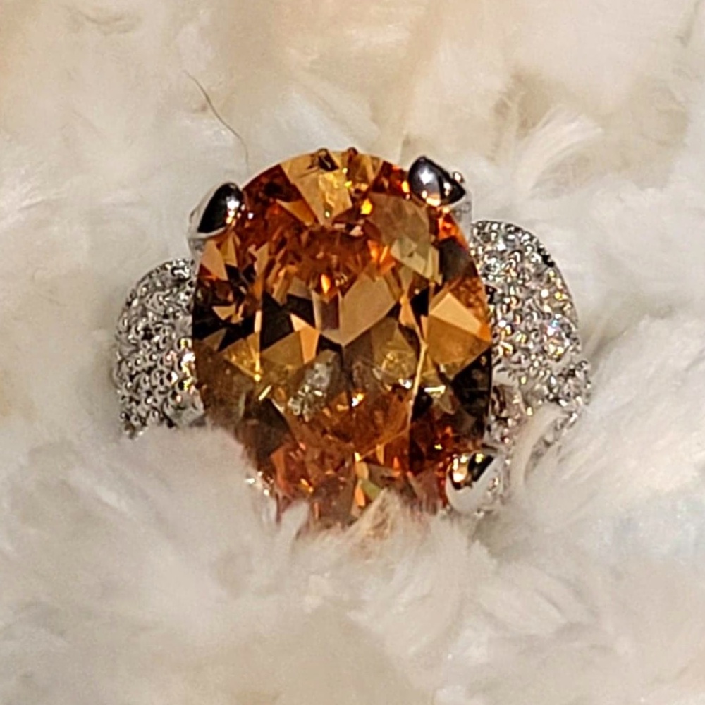 STUNNING Joseph Esposito .925 cocktail ring